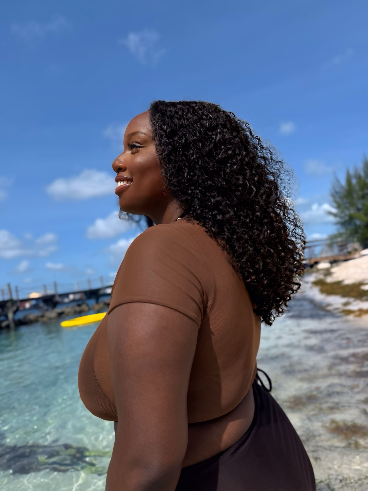 Vacation Curly Wig