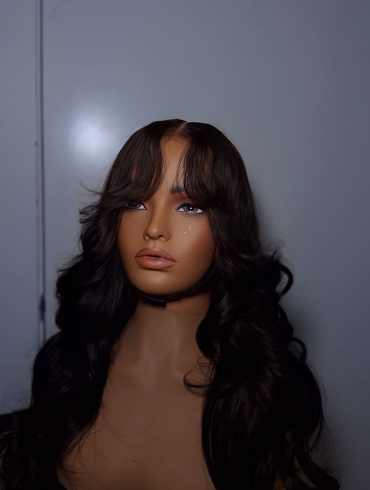 Customized 2x6 HD Lace Wig – Curled | 24” | 200% Density