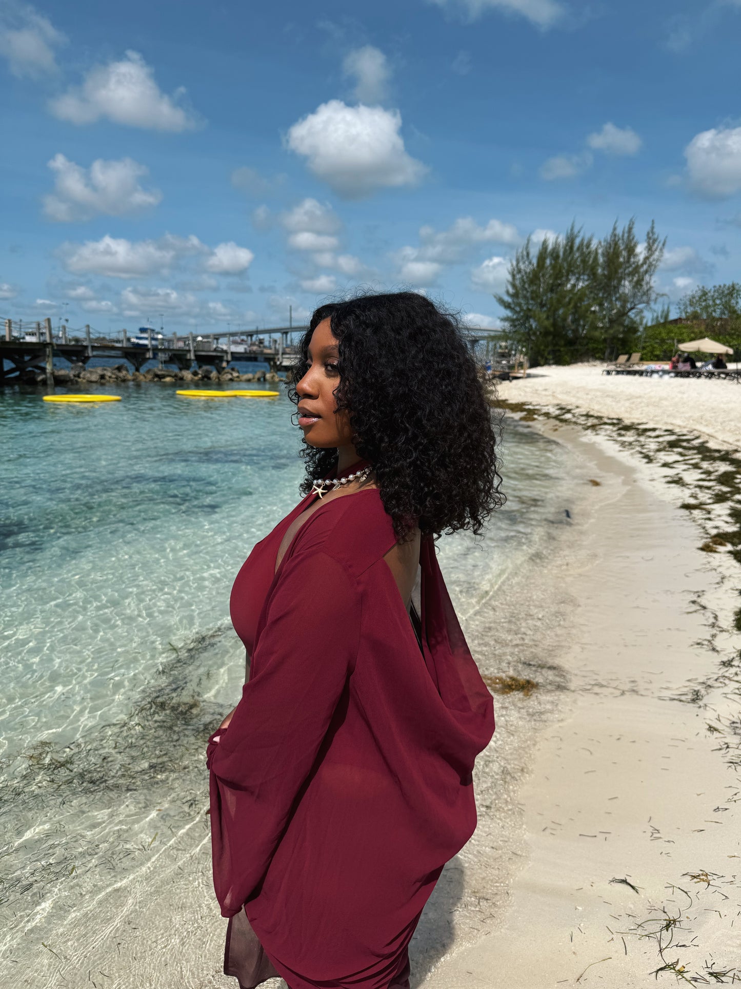 Vacation Curly Wig